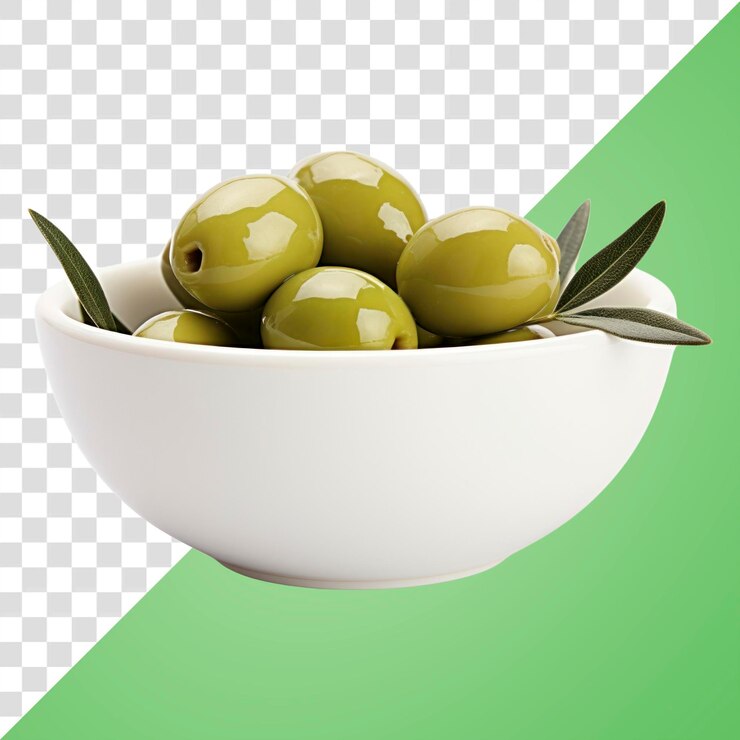 PSD alimento para plantas de olivos en cuenco