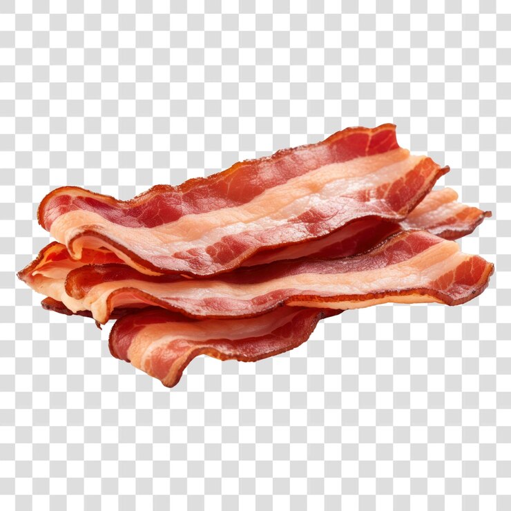 PSD alimentos para carne de cerdo de bacon de png