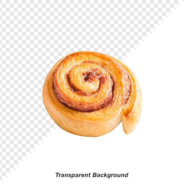 Alimentos de padaria com fundo transparente