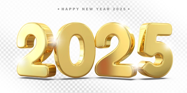 Alles Gute im neuen Jahr 2024 Gold