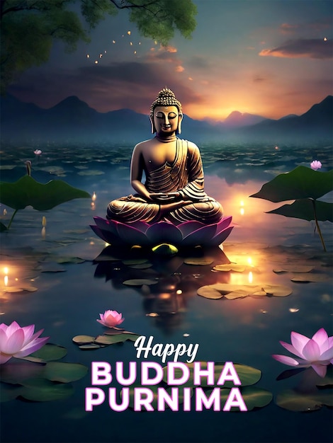 Alles gute zum buddha-purnima