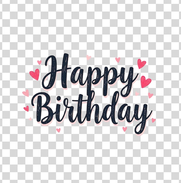 Alles Gute zum Geburtstag mit Dekoration