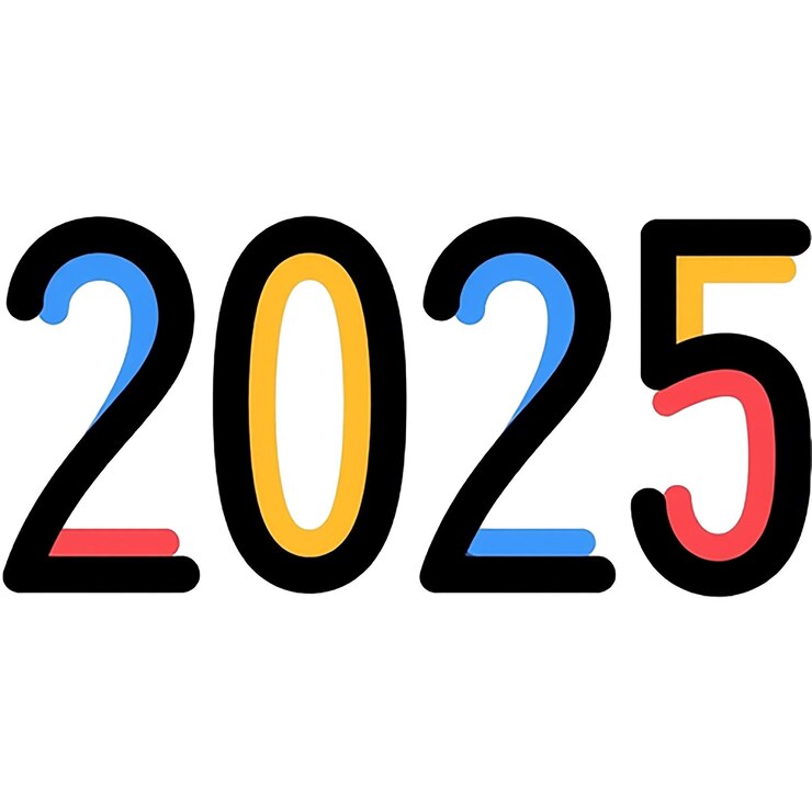 PSD alles gute zum neuen jahr 2025 packen sie ihre koffer für ein jahr der erforschung neuer möglichkeiten, der überwindung von herausforderungen