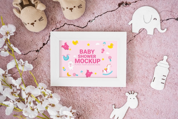 Allestimento baby shower per bambina