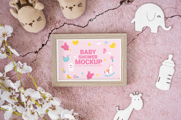Allestimento baby shower per bambina
