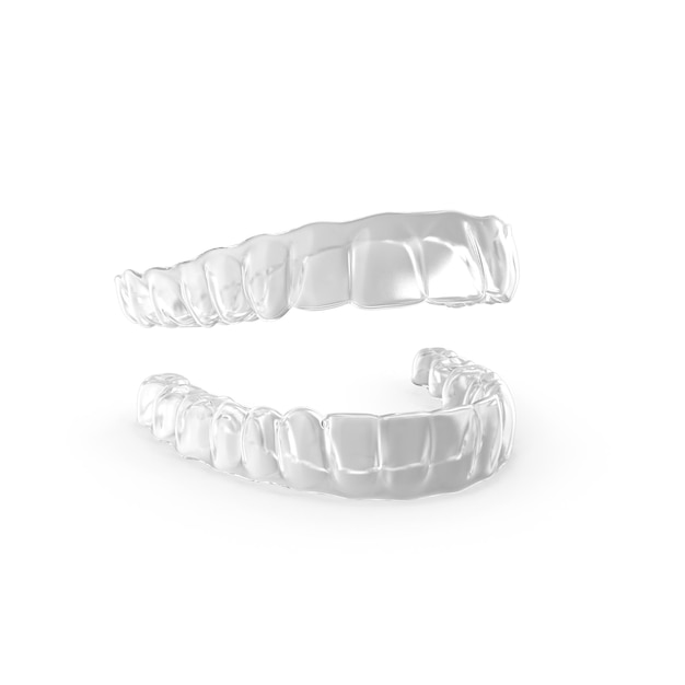 Allineatori dentali trasparenti