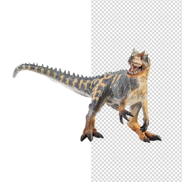 Allosaurus-Dinosaurier-Monster-Dinosaurier isoliert