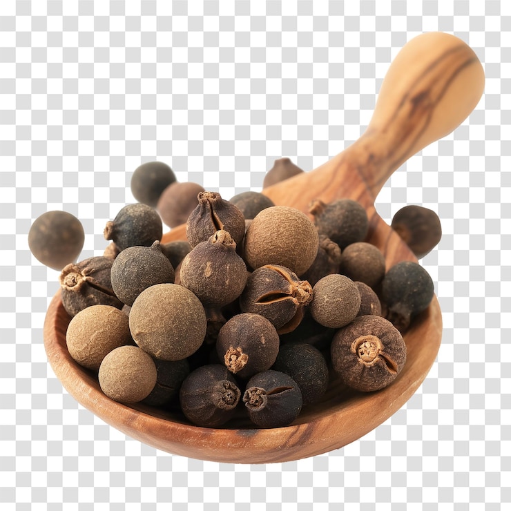 PSD allspice en un fondo transparente