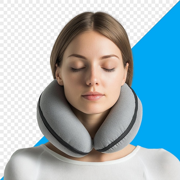 Almohada cómoda para el cuello de viaje