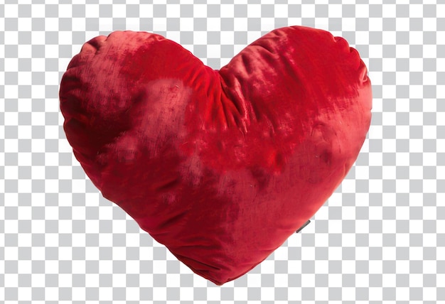 Almohada de peluche en forma de corazón Decoración para el Día de San Valentín