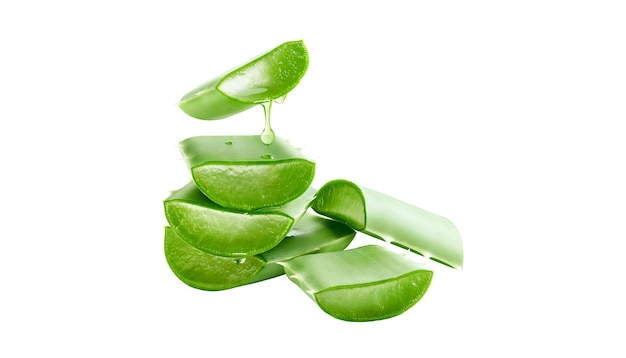Aloe Vera sur un fond transparent isolé