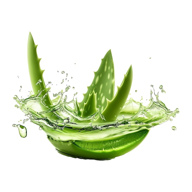 Aloe-vera-gel-spritz mit aloe vera