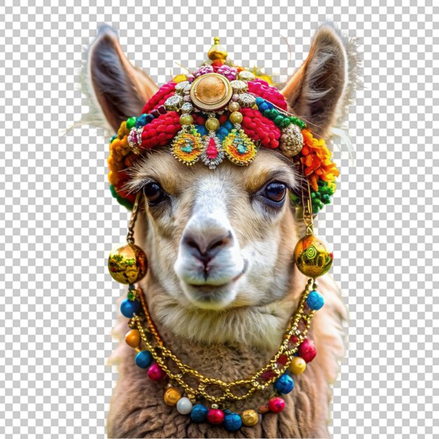 PSD alpaca, animal mamífero de joyería