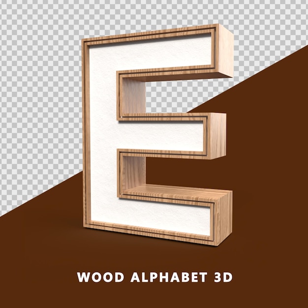 Alphabet En Bois