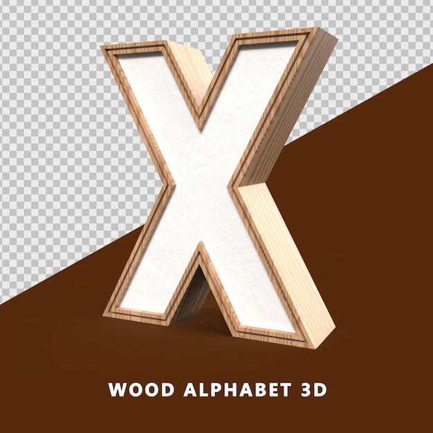 Alphabet En Bois