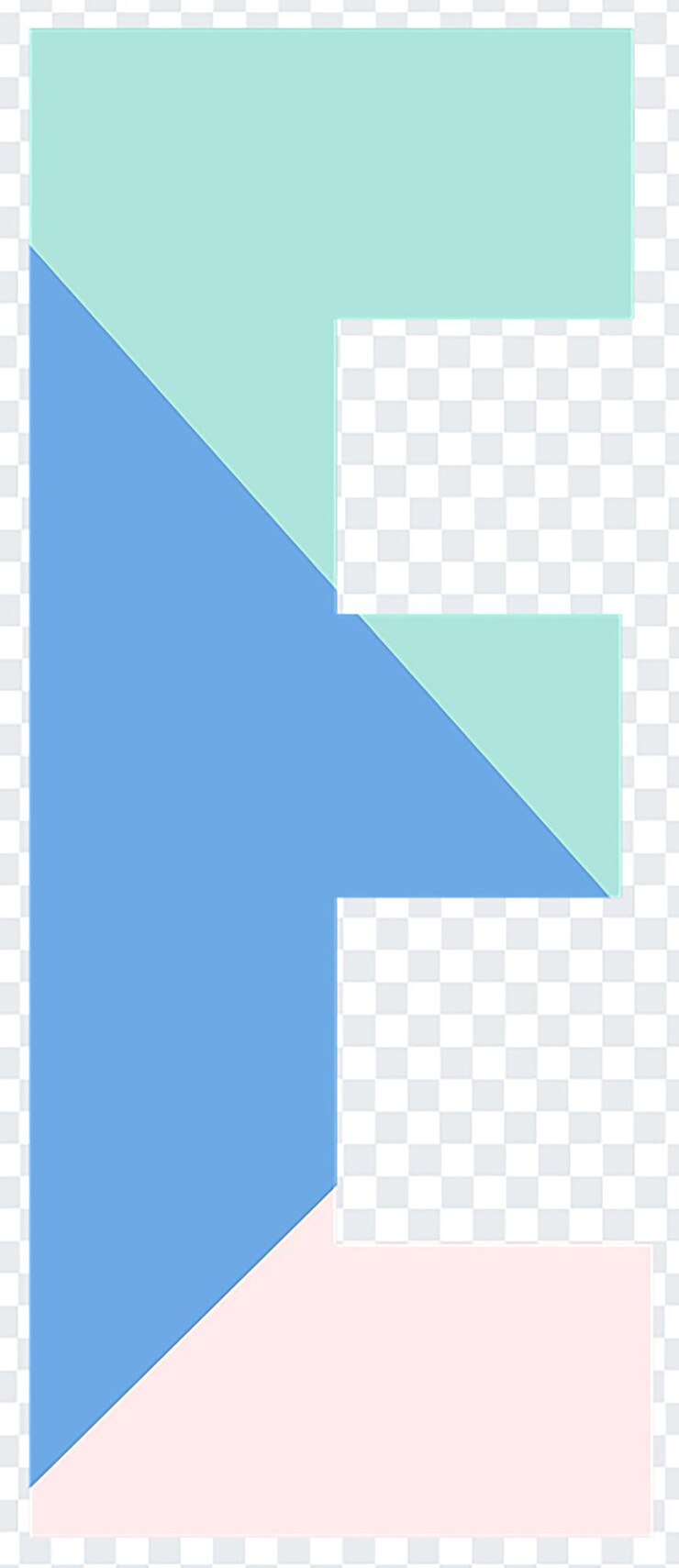 PSD alphabet letter e on transparent background