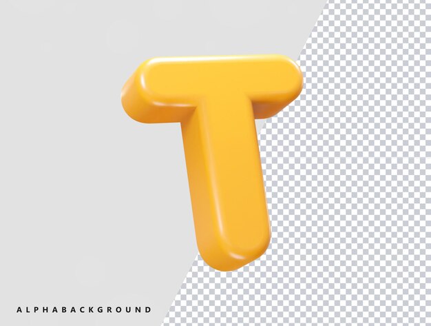 Alphabet text effect illustration transparent element