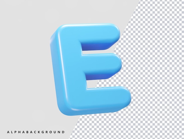 Alphabet-Text-Effekt Illustration durchsichtiges Element
