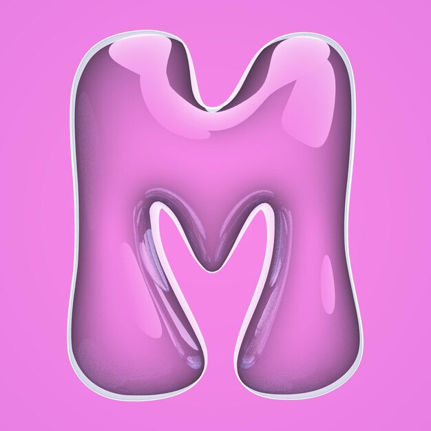 Alphabetische Blase 3d