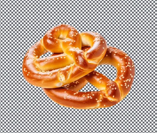 PSD also sweet pretzels auf durchsichtigem hintergrund isoliert