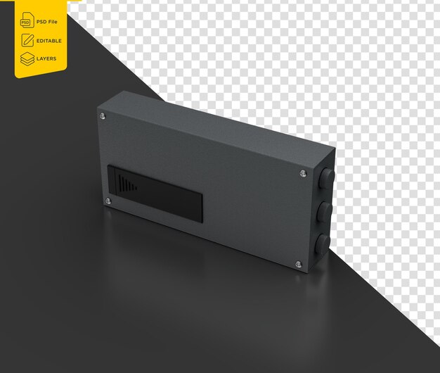 Alta calidad de moderna cerradura de caja fuerte gris elegante con diales circulares y ilustración 3D de acabado texturizado