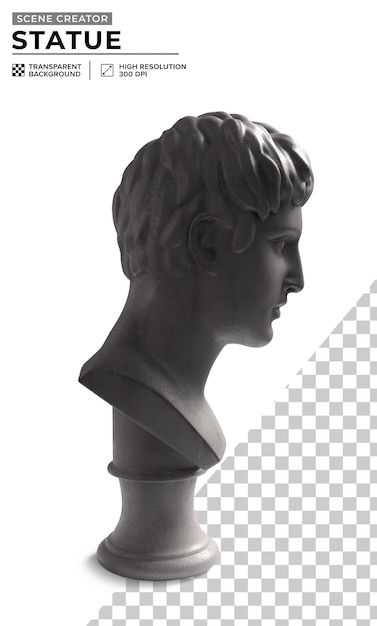 alte Zementstatue eines Herrschers für die Schaffung von Landschaften