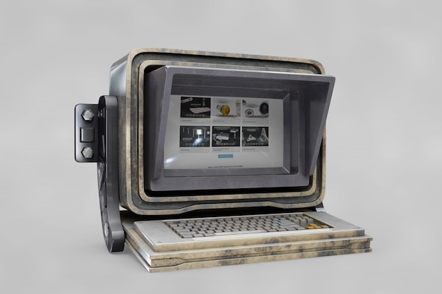 Altes Computermodell