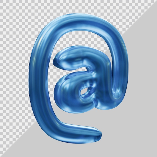 Am symbol in 3d-darstellung