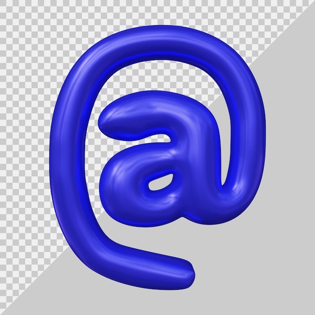 Am Symbol in 3D-Darstellung