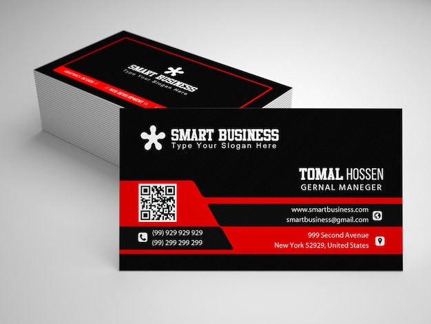 PSD amazing_horizental_business_card