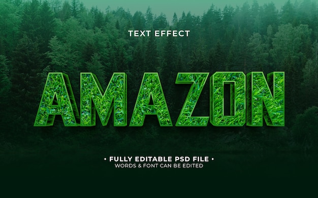 PSD amazon-texteffekt