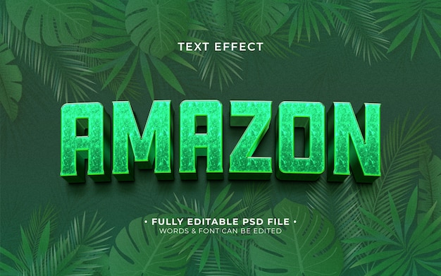 PSD amazon-texteffekt