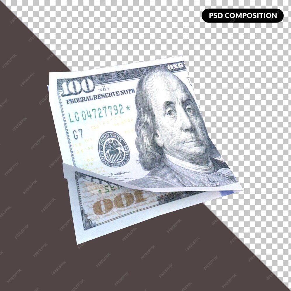 Americano Cem D lares Renderiza o 3d Isolada Psd Premium PSD Premium americano-cem-d-lares-renderiza-o-3d-isolada-psd-premium-psd-premium