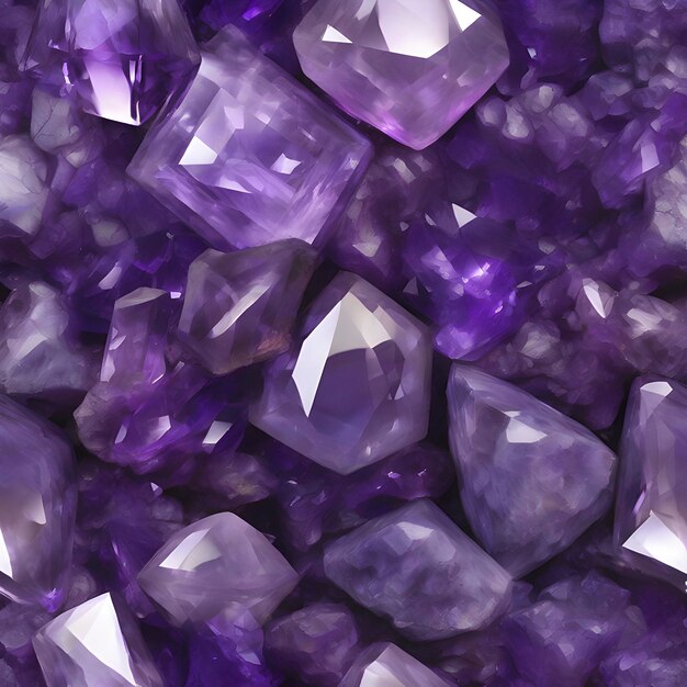 PSD amethyst colorful gemstone