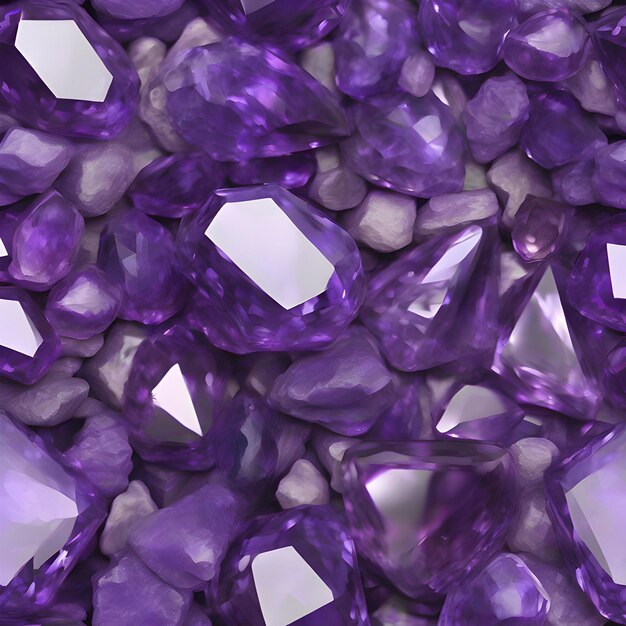 PSD amethyst colorful gemstone