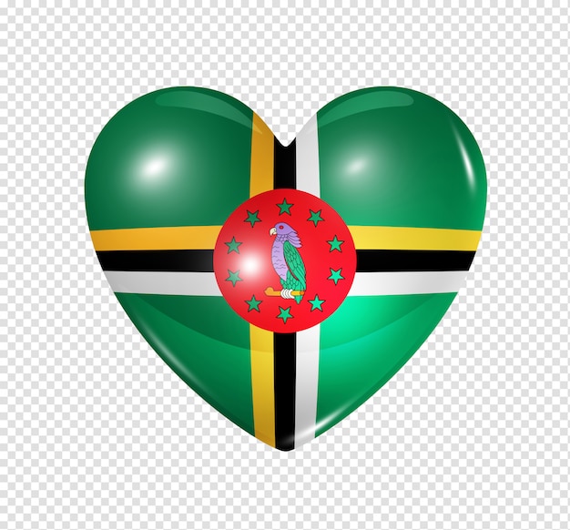 Amor dominica, icono de la bandera del corazón