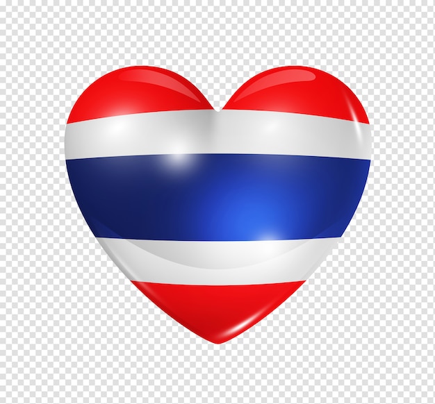 Amor Tailandia, símbolo de la bandera del corazón