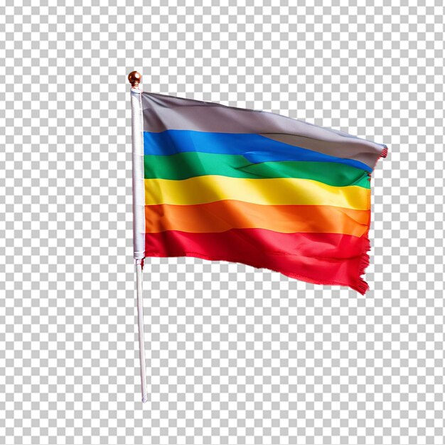 El amor vector libre es el amor bandera del día del orgullo con luz borrosa