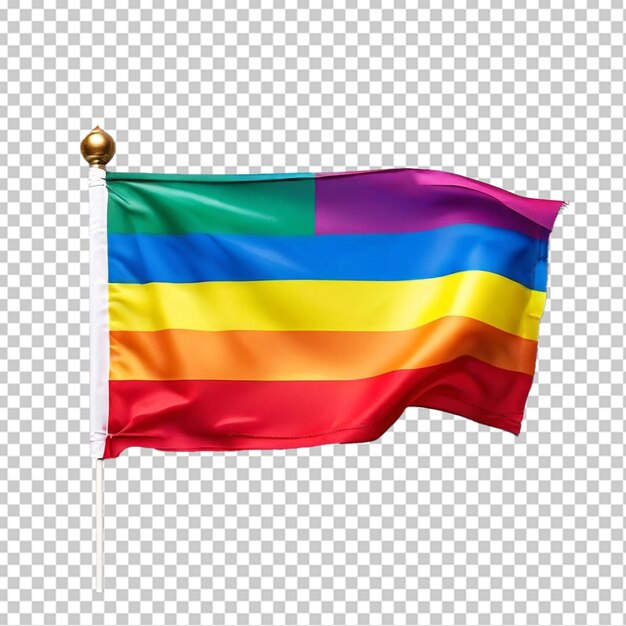 PSD el amor vector libre es el amor bandera del día del orgullo con luz borrosa