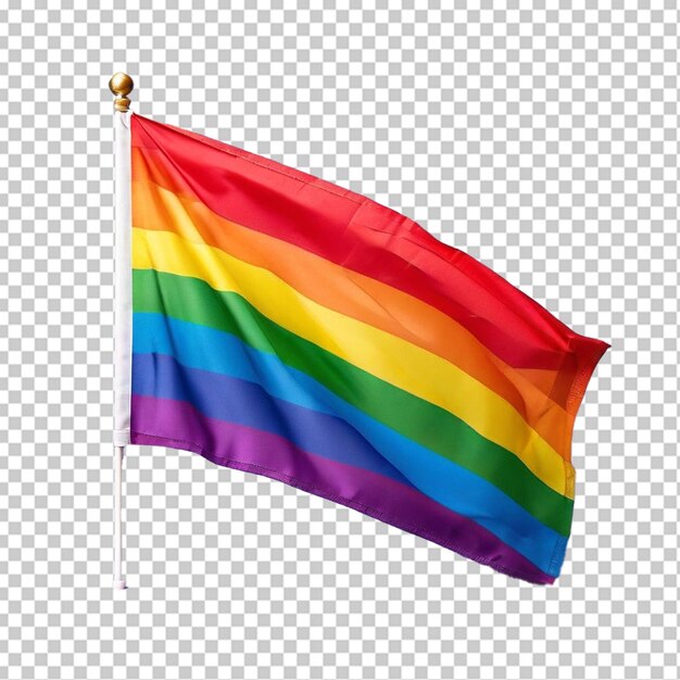 El amor vector libre es el amor bandera del día del orgullo con luz borrosa