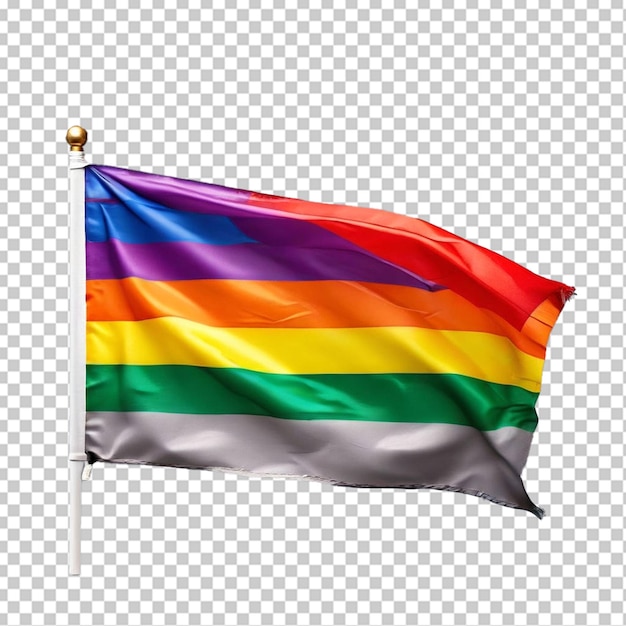 El amor vector libre es el amor bandera del día del orgullo con luz borrosa