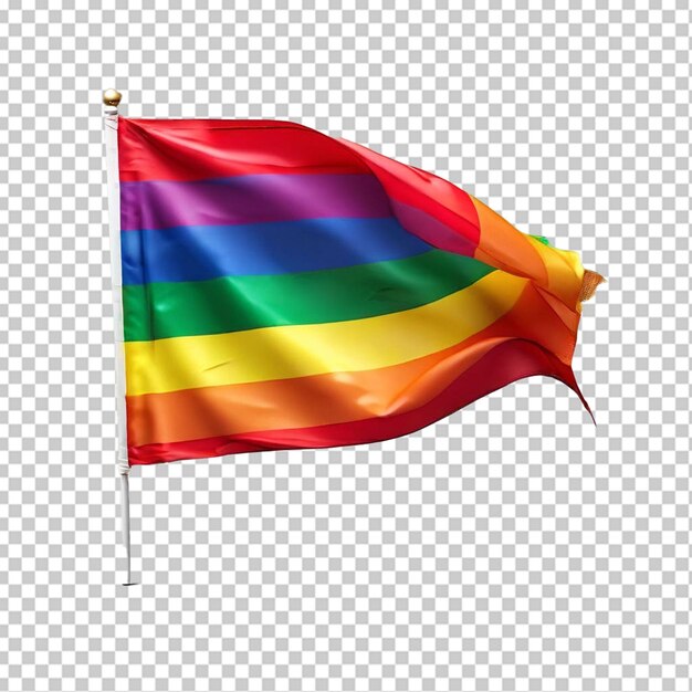 PSD el amor vector libre es el amor bandera del día del orgullo con luz borrosa