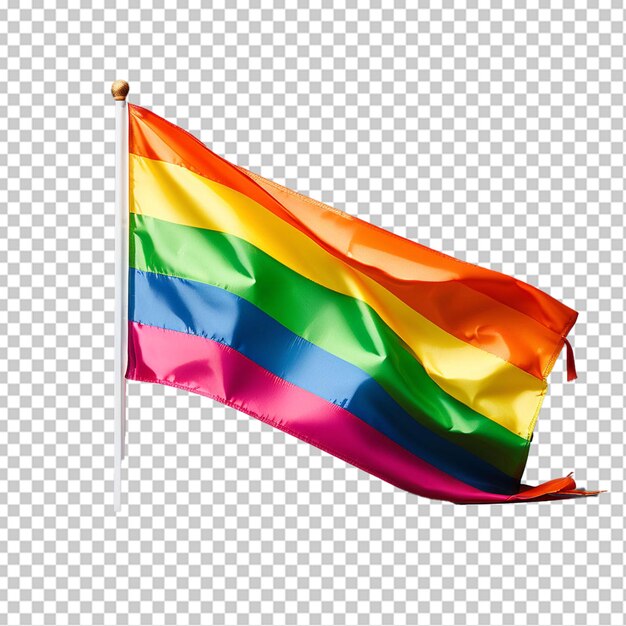 PSD el amor vector libre es el amor bandera del día del orgullo con luz borrosa