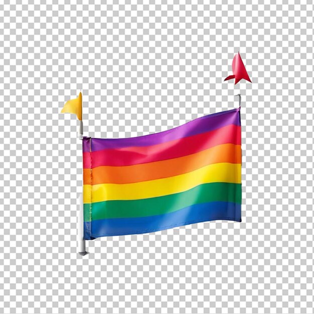 PSD el amor vector libre es el amor bandera del día del orgullo con luz borrosa