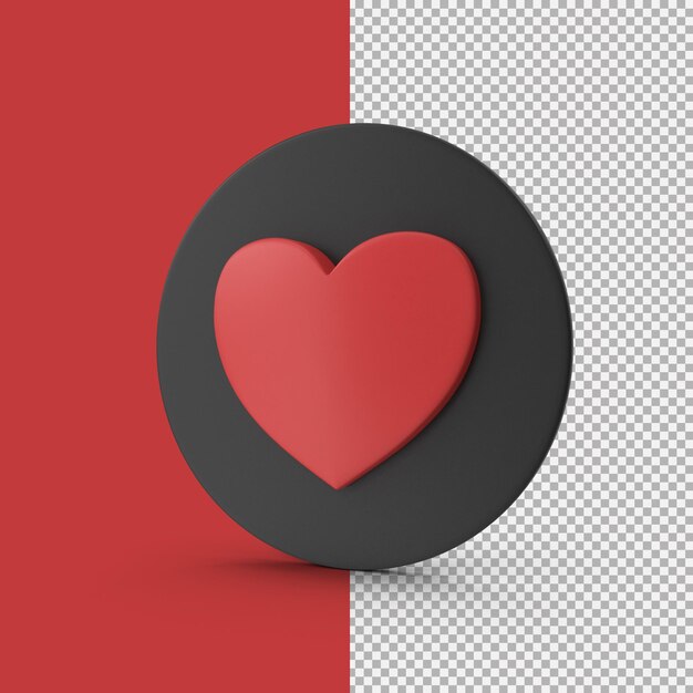 Amore 3d icona png