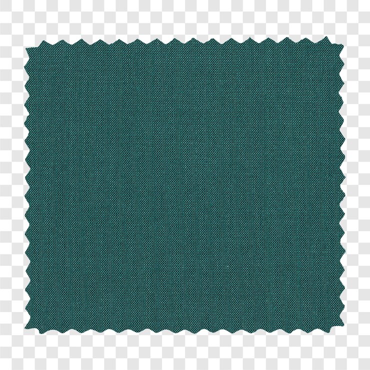 PSD amostra de tecido em zigzag verde transparente