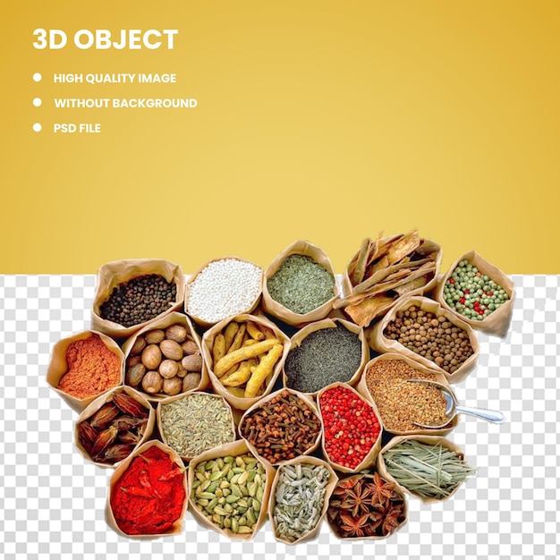 PSD amplificador 3d mingle savor spice mix