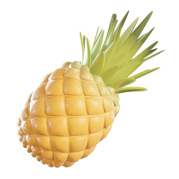 PSD ananas fruit nutrition naturel végétarien