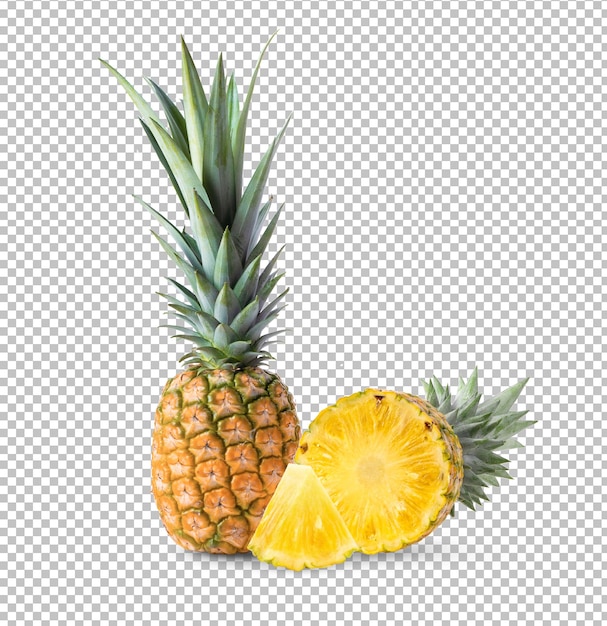 Ananas isolé sur couche alpha