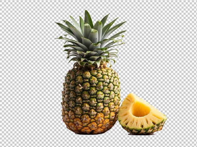 Ananas isolé sur un fond transparent